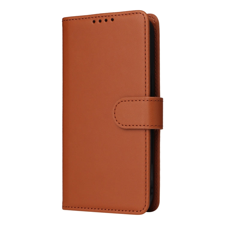 For Samsung Galaxy S24 Ultra 5G BETOPNICE BN-005 2 in 1 Detachable Imitate Genuine Leather Phone Case(Brown) - Galaxy S24 Ultra 5G Cases by BETOPNICE | Online Shopping UK | buy2fix