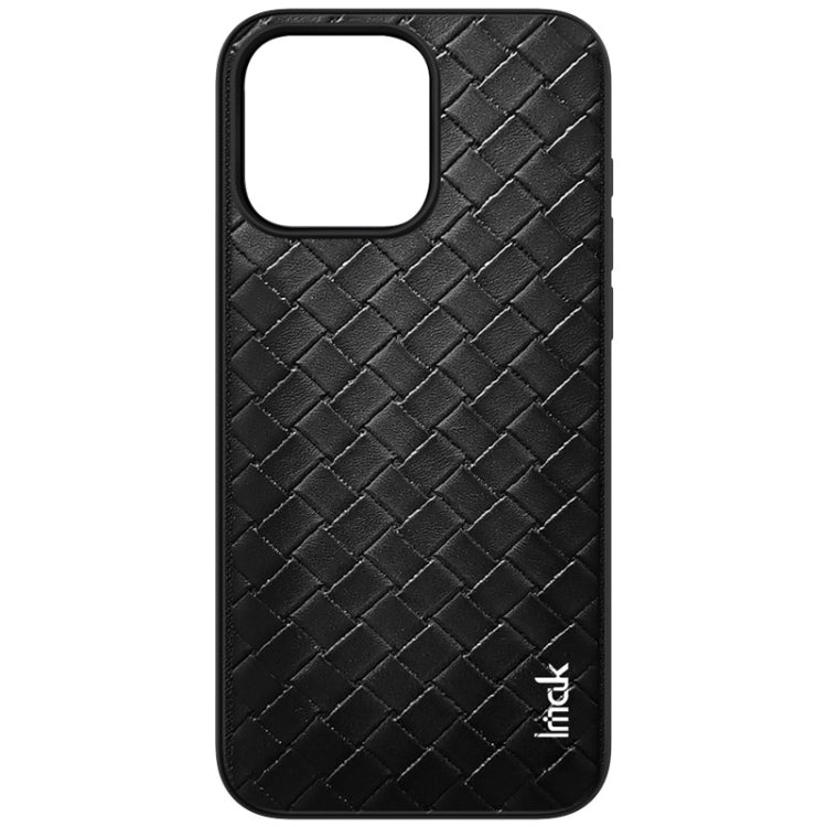 For iPhone 15 Pro IMAK LX-5 Series Shockproof PC + PU + TPU Protective Phone Case(Weaving Texture) - iPhone 15 Pro Cases by imak | Online Shopping UK | buy2fix