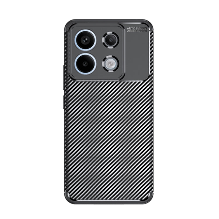 For Xiaomi Redmi Note 13 Pro+ Carbon Fiber Texture Shockproof TPU Phone Case(Black) - Note 13 Pro+ Cases by buy2fix | Online Shopping UK | buy2fix