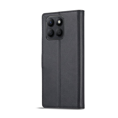 For Honor X8b LC.IMEEKE Calf Texture Leather Phone Case(Black) - Honor Cases by LC.IMEEKE | Online Shopping UK | buy2fix