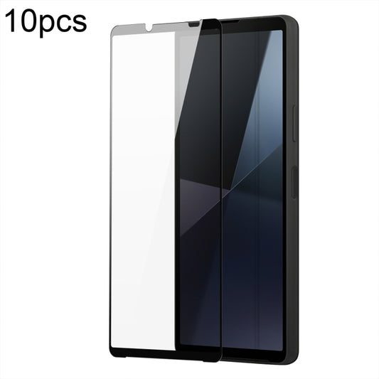 For Sony Xperia 10 VI 10pcs DUX DUCIS 0.33mm 9H Medium Alumina Tempered Glass Film - Sony Tempered Glass by DUX DUCIS | Online Shopping UK | buy2fix