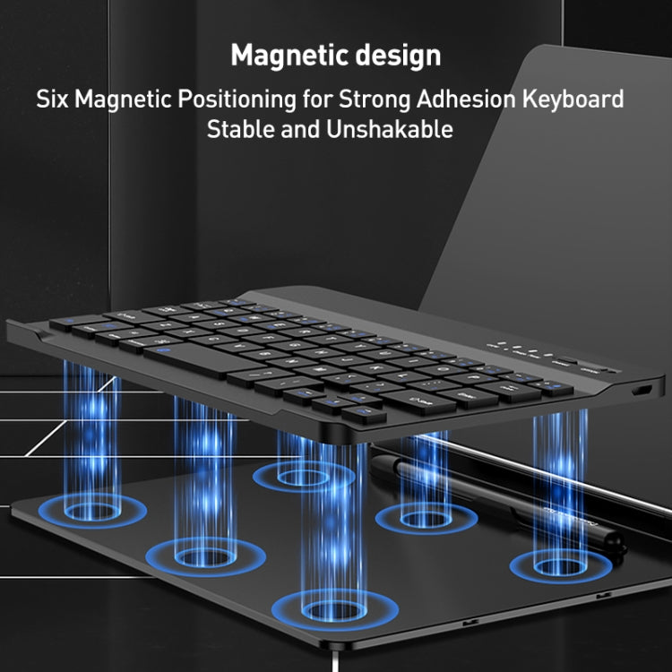GKK Metal Folding Holder + Bluetooth Keyboard + Pen + Pen Slots + Mouse Set(Black) - Samsung Keyboard by GKK | Online Shopping UK | buy2fix