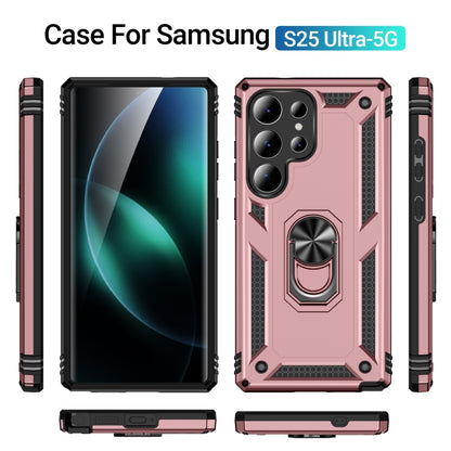 For Samsung Galaxy S25 Ultra 5G Shockproof TPU + PC Phone Case(Rose Gold) - Galaxy S25 Ultra 5G Cases by buy2fix | Online Shopping UK | buy2fix