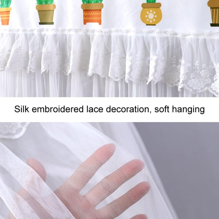 Do Not Take Dust-proof And Anti Direct Blowing Simple Wind Hanging Machine Air Conditioner Moon Cover, Size:Width 98 × Thickness 20 × Height 90cm(Flowerpot) - Dust Covers by buy2fix | Online Shopping UK | buy2fix