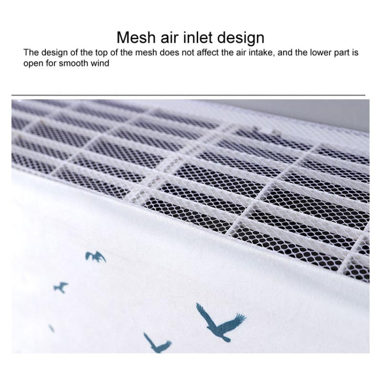 Do Not Take Dust-proof And Anti Direct Blowing Simple Wind Hanging Machine Air Conditioner Moon Cover, Size:Width 98 × Thickness 20 × Height 90cm(Swing Tree) - Dust Covers by buy2fix | Online Shopping UK | buy2fix