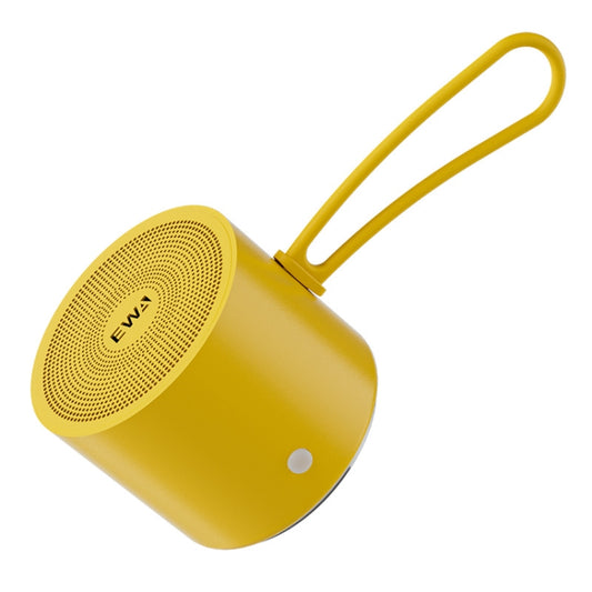 EWA A127 Outdoor IPX5 Waterproof Portable Mini TWS Wireless Bluetooth Speaker(Yellow) - Waterproof Speaker by EWA | Online Shopping UK | buy2fix