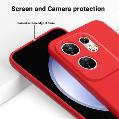 For Infinix Zero 30 4G Solid Color Liquid Silicone Dropproof Full Coverage Protective Case(Red) - Infinix Cases by buy2fix | Online Shopping UK | buy2fix