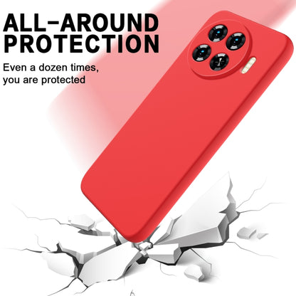 For Tecno Spark 20 Pro+ Solid Color Liquid Silicone Dropproof Full Coverage Protective Case(Red) - Tecno Cases by buy2fix | Online Shopping UK | buy2fix