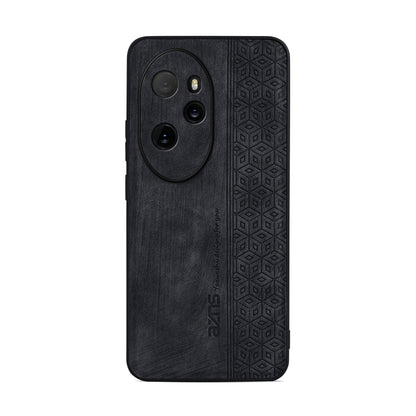 For Honor 100 Pro AZNS 3D Embossed Skin Feel Phone Case(Black) - Honor Cases by AZNS | Online Shopping UK | buy2fix