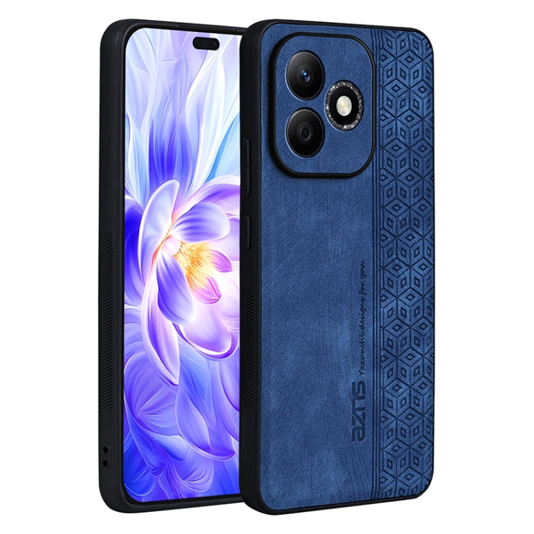 For Honor X60i AZNS 3D Embossed Skin Feel Phone Case(Sapphire Blue) - Honor Cases by AZNS | Online Shopping UK | buy2fix