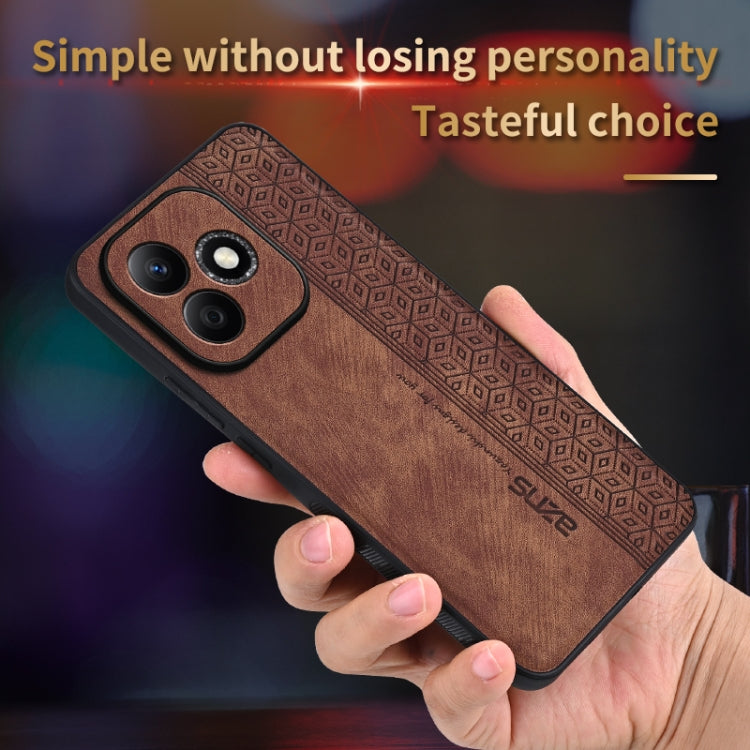 For Honor X60i AZNS 3D Embossed Skin Feel Phone Case(Sapphire Blue) - Honor Cases by AZNS | Online Shopping UK | buy2fix