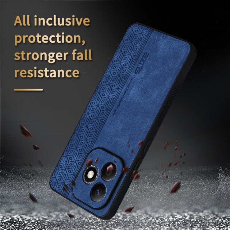 For Honor X60i AZNS 3D Embossed Skin Feel Phone Case(Sapphire Blue) - Honor Cases by AZNS | Online Shopping UK | buy2fix