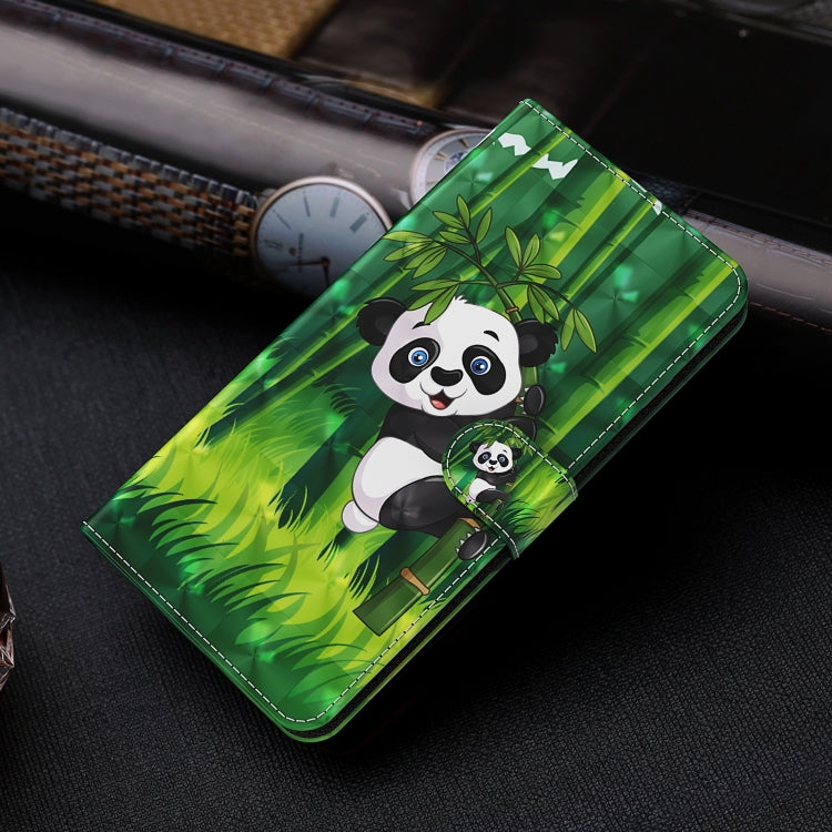 For Xiaomi Redmi Note 13 Pro 5G 3D Painting Pattern Flip Leather Phone Case(Bamboo Panda) - Note 13 Pro Cases by buy2fix | Online Shopping UK | buy2fix