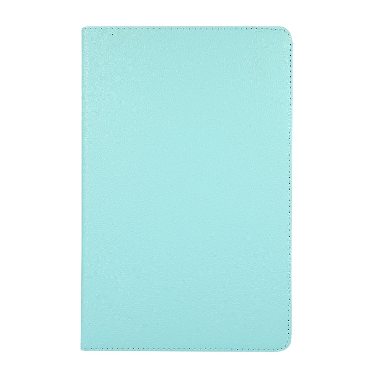 For Lenovo Tab M11 / Xiaoxin Pad 11 2024 360 Degree Rotation Litchi Texture Leather Tablet Case(Light Blue) - Lenovo by buy2fix | Online Shopping UK | buy2fix