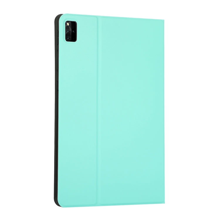For Lenovo Tab M11 / Xiaoxin Pad 11 2024 Voltage Elastic Texture Flip Tablet Leather Case(Green) - Lenovo by buy2fix | Online Shopping UK | buy2fix