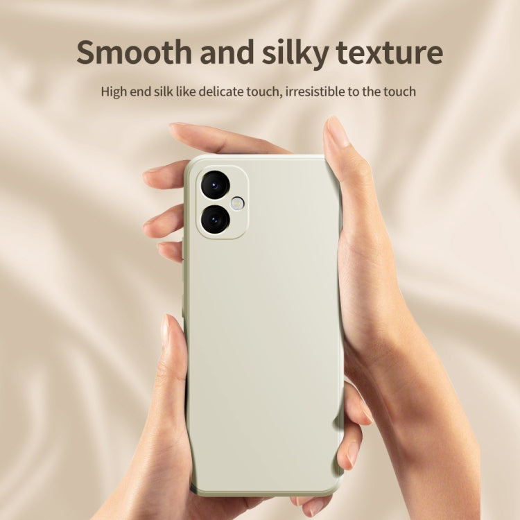 For Samsung Galaxy A05 Imitation Liquid Silicone Phone Case(Grey) - Galaxy Phone Cases by buy2fix | Online Shopping UK | buy2fix