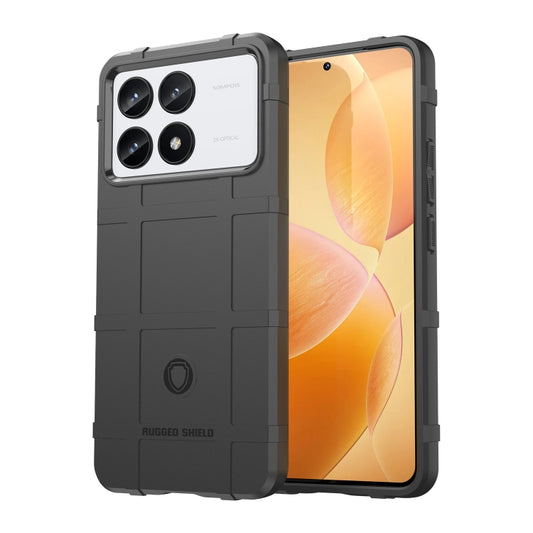 For Xiaomi Redmi K70 Full Coverage Shockproof TPU Phone Case(Black) - K70 Cases by buy2fix | Online Shopping UK | buy2fix