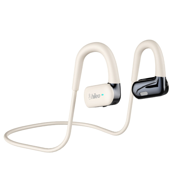 Hileo Hi77 TWS Waterproof Noise Reduction Sports Bluetooth Earphone(White) - Sport Earphone by Hileo | Online Shopping UK | buy2fix