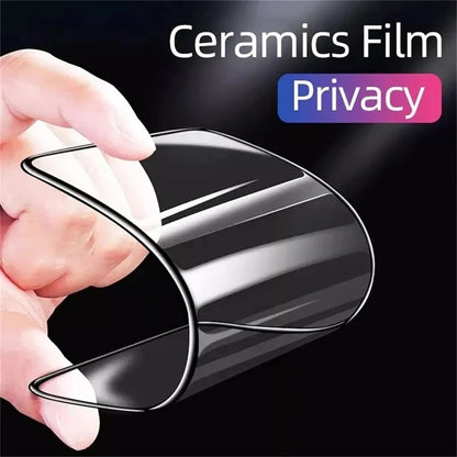 For iPhone 16 Pro Max 25pcs Full Coverage Frosted Privacy Ceramic Film - iPhone 16 Pro Max Tempered Glass by buy2fix | Online Shopping UK | buy2fix