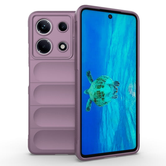 For Infinix Note 30 4G Magic Shield TPU + Flannel Phone Case(Purple) - Infinix Cases by buy2fix | Online Shopping UK | buy2fix