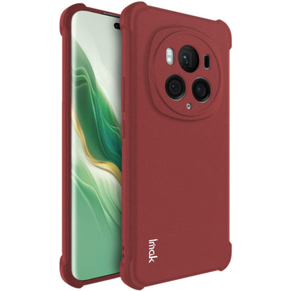 For Honor Magic6 Pro 5G imak Shockproof Airbag TPU Phone Case(Matte Red) - Honor Cases by imak | Online Shopping UK | buy2fix