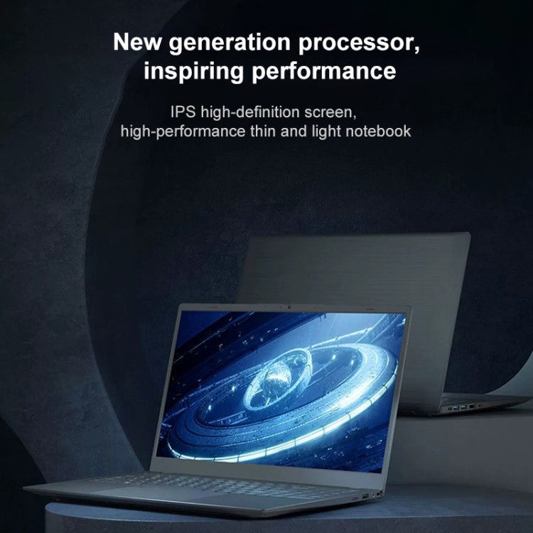 AK15U 15.6 inch Ultrathin Laptop, 12GB+512GB, Windows 10 Intel Processor N95 Quad Core(Dark Grey) - Others by buy2fix | Online Shopping UK | buy2fix