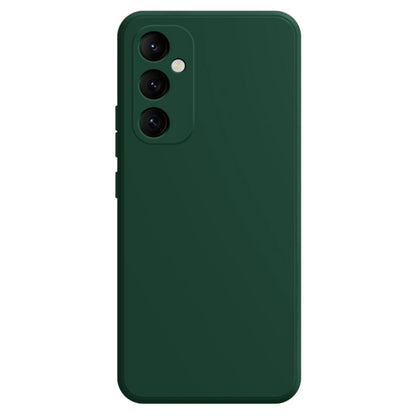 For Samsung Galaxy A35 Imitation Liquid Silicone Phone Case(Dark Green) - Galaxy Phone Cases by buy2fix | Online Shopping UK | buy2fix