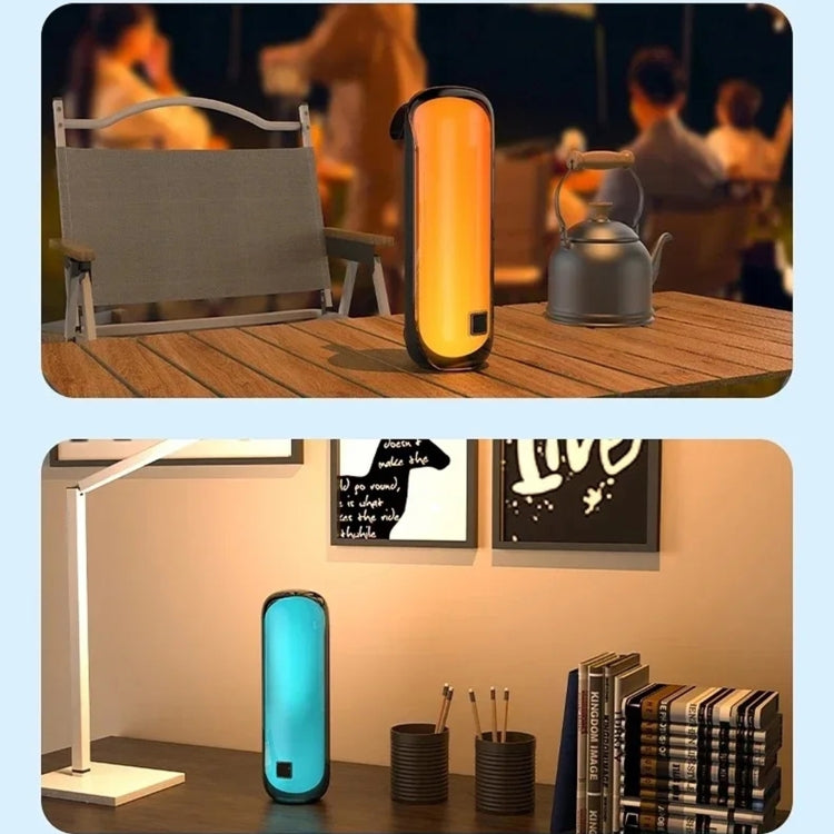 T&G TG-384 Mini Portable Bluetooth Speaker Support TF / U-disk / RGB Light(Blue) - Desktop Speaker by T&G | Online Shopping UK | buy2fix
