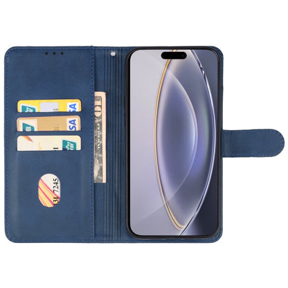 For iPhone 16 Pro Leather Phone Case(Blue) - iPhone 16 Pro Cases by buy2fix | Online Shopping UK | buy2fix