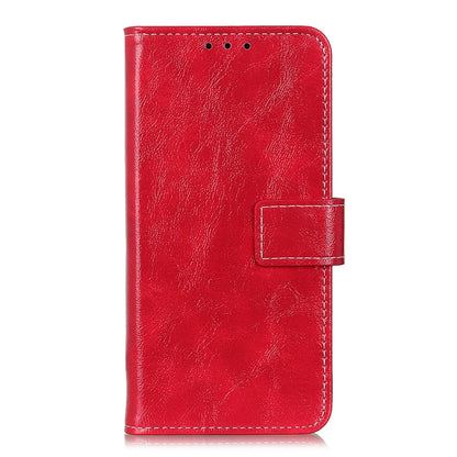 For Google Pixel 9 Pro Retro Crazy Horse Texture Flip Leather Phone Case(Red) - Google Cases by buy2fix | Online Shopping UK | buy2fix