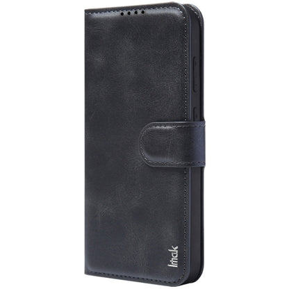 For Samsung Galaxy S24+ 5G IMAK Count Series Flip Leather Phone Case(Black) - Galaxy S24+ 5G Cases by imak | Online Shopping UK | buy2fix