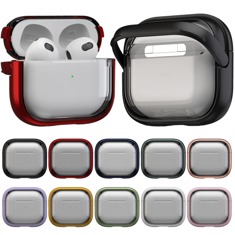 For AirPods Pro 2  TPU Hybrid PC Case with Holder(Tansparent) - For AirPods Pro 2 by buy2fix | Online Shopping UK | buy2fix