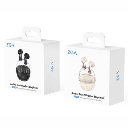 ZGA GS11 Amber True Wireless Bluetooth Earphone(Black) - Bluetooth Earphone by ZGA | Online Shopping UK | buy2fix