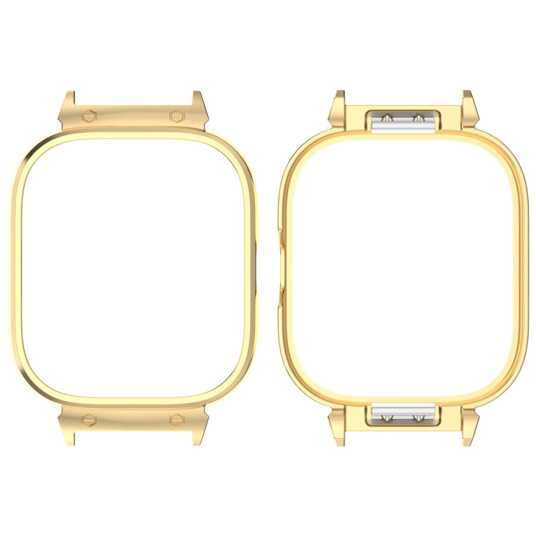 For CMF Watch Pro D395 20mm Metal Frame Watch Protective Case(Gold) - Watch Case by buy2fix | Online Shopping UK | buy2fix