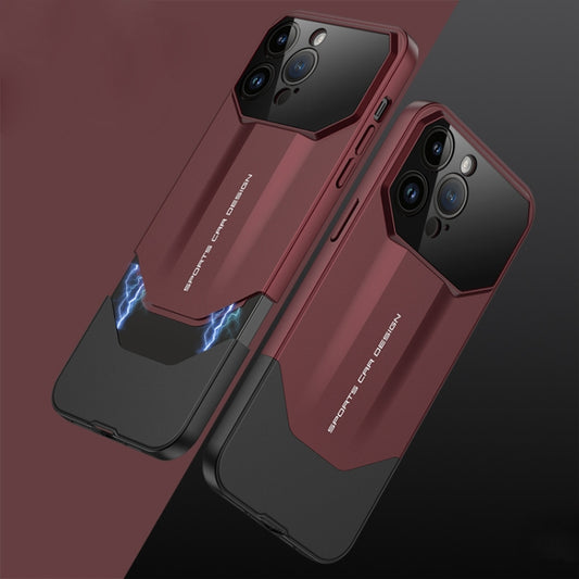 For iPhone 14 Pro GKK Imitation Ultimate Design All-inclusive Shockproof Phone Case(Red) - iPhone 14 Pro Cases by GKK | Online Shopping UK | buy2fix