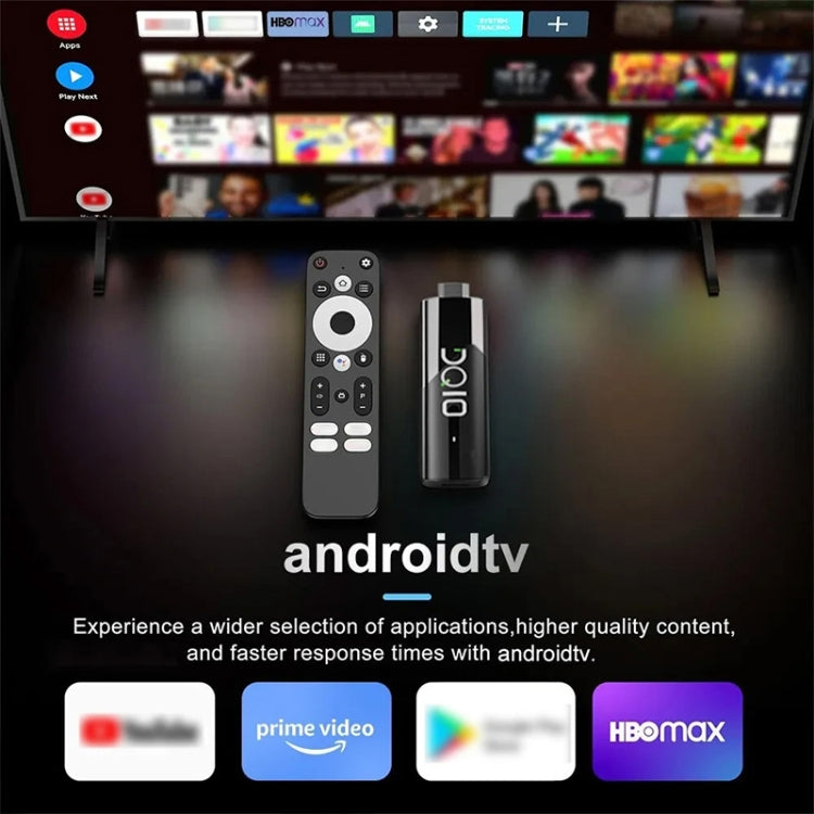 LEMFO DQ10 Allwinner H618 Quad Core ARM Cortex A53 8K HD Android TV Stick, RAM:2GB+16GB(US Plug) - Android TV Sticks by LEMFO | Online Shopping UK | buy2fix