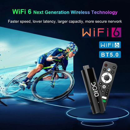 LEMFO DQ10 Allwinner H618 Quad Core ARM Cortex A53 8K HD Android TV Stick, RAM:2GB+16GB(US Plug) - Android TV Sticks by LEMFO | Online Shopping UK | buy2fix