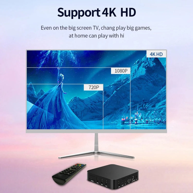 MXQ Pro RK3228A Quad-Core CPU 4K HD Network Set-Top Box, RAM:2GB+16GB(EU Plug) - RK3228A by buy2fix | Online Shopping UK | buy2fix