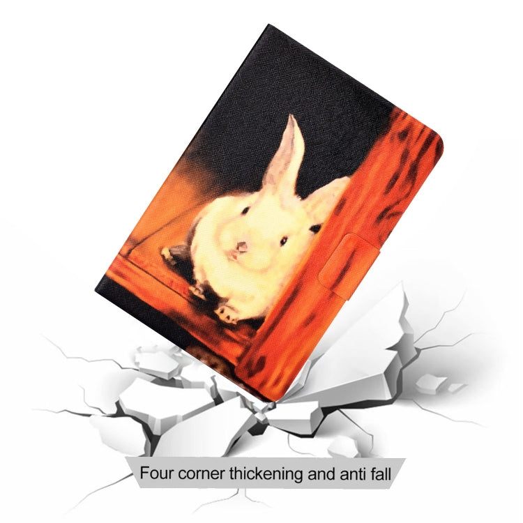 For Lenovo Tab M11 / Xiaoxin Pad 11 2024 Electric Pressed Colored Drawing Smart Leather Tablet Case(Bugs Bunny) - Lenovo by buy2fix | Online Shopping UK | buy2fix