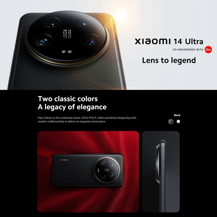 Xiaomi 14 Ultra 5G Global, 16GB+512GB, 6.67 inch MIUI 14 Snapdragon 8 Gen3 Octa Core 3.3GHz, Network: 5G(Black) - Xiaomi Redmi by Xiaomi | Online Shopping UK | buy2fix