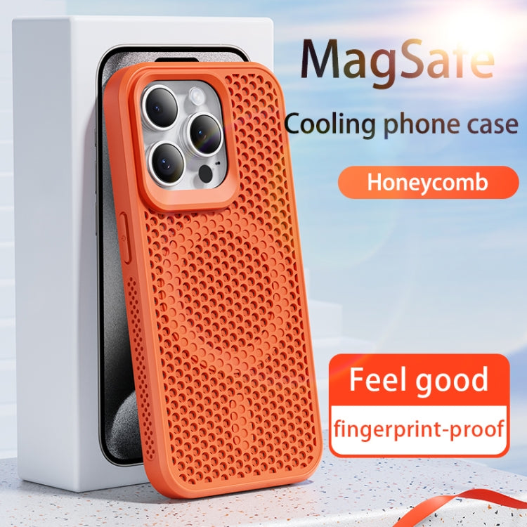 For iPhone 16 Pro Max MagSafe Magnetic Heat Dissipation Phone Case(Grey) - iPhone 16 Pro Max Cases by buy2fix | Online Shopping UK | buy2fix