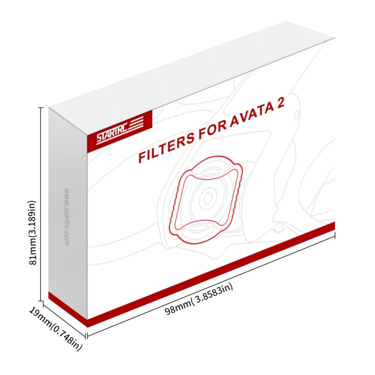 For DJI Avata 2 STARTRC Drone Lens Filter, Lens:CPL ND8/16/32/64/256 -  by STARTRC | Online Shopping UK | buy2fix
