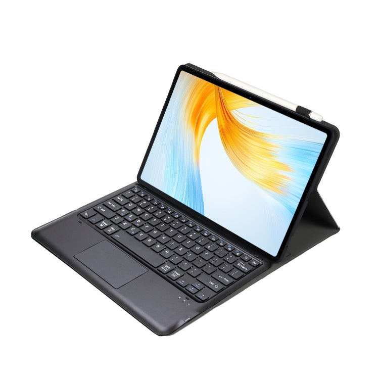For vivo Pad3 Pro 13 inch  AV14-A Bluetooth Keyboard TPU Leather Tablet Case with Holder(Black) - Others Keyboard by buy2fix | Online Shopping UK | buy2fix