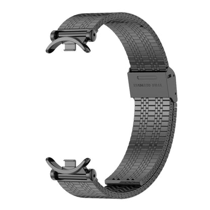 For Xiaomi Mi Band 8 / 9 / 9 NFC Mijobs GT4 Metal Watch Band(Black) - Watch Bands by MIJOBS | Online Shopping UK | buy2fix