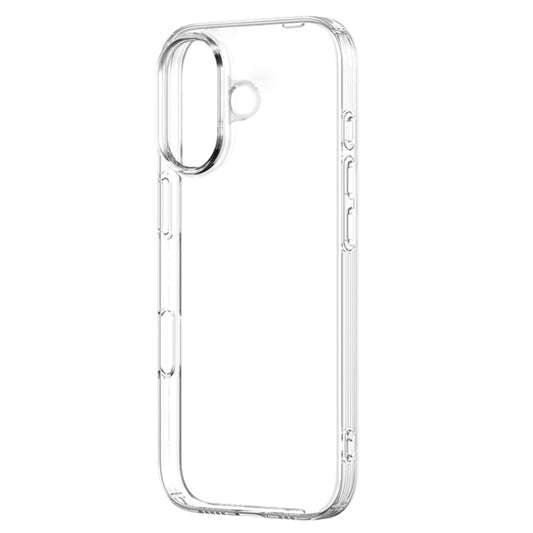 For iPhone 16 Plus ZGA Clear TPU Shockproof Phone Case(Transparent) - iPhone 16 Plus Cases by ZGA | Online Shopping UK | buy2fix