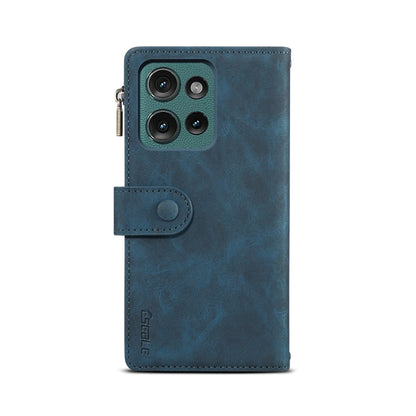 For Motorola Moto G75 5G ESEBLE Retro Frosted RFID Leather Phone Case(Dark Green) - Motorola Cases by ESEBLE | Online Shopping UK | buy2fix