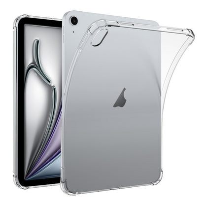 For iPad Air 11 2024 Highly Transparent TPU Full Thicken Corners Shockproof Protective Case(Transparent) - iPad Air 11 2024 Cases by buy2fix | Online Shopping UK | buy2fix