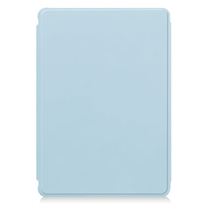 For iPad Air 13 2024 Transparent Rotation Smart Leather Tablet Case(Sky Blue) - iPad Air 13 2024 Cases by buy2fix | Online Shopping UK | buy2fix