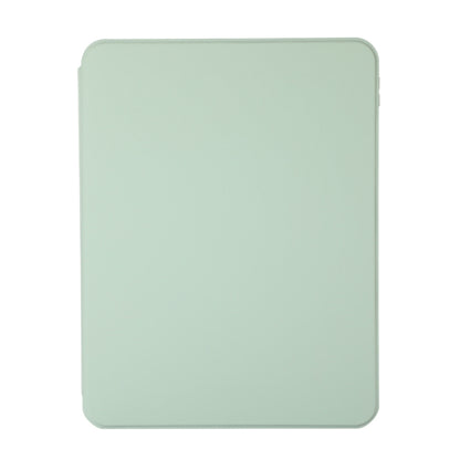 For iPad Pro 11 2024 2 in 1 Acrylic Split Rotating Leather Tablet Case(Matcha Green) - iPad Pro 11 2024 Cases by buy2fix | Online Shopping UK | buy2fix