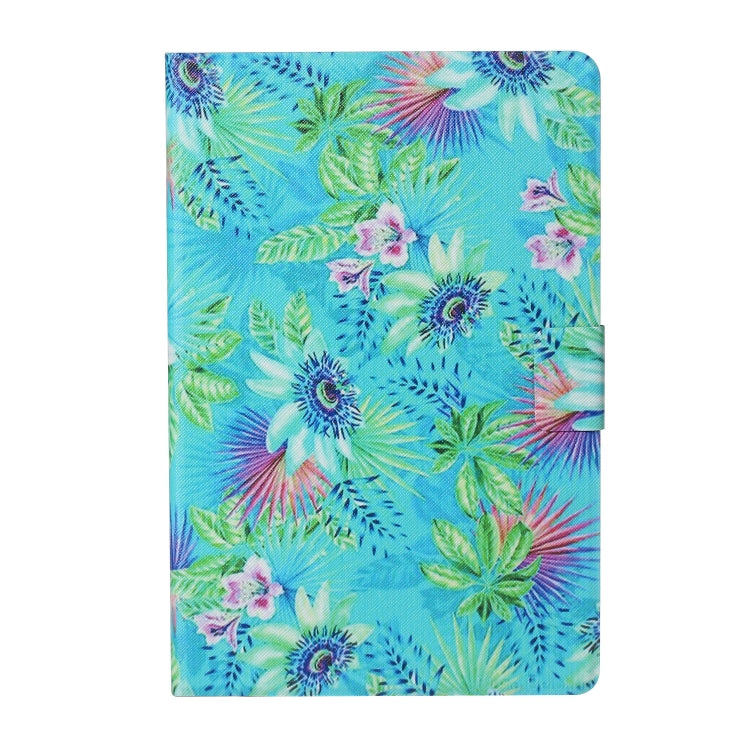 For iPad Pro 11 2024 Voltage Coloured Drawing Smart Leather Tablet Case(Flowers) - iPad Pro 11 2024 Cases by buy2fix | Online Shopping UK | buy2fix